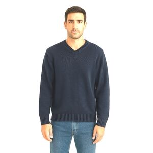 J. Crew Men's V. Neck‎ Knitted Sweater